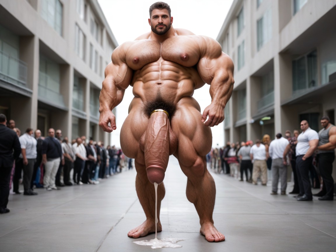 Extreme Muscle, Giant, Fantasy Bodybuilder Porno IA Gay