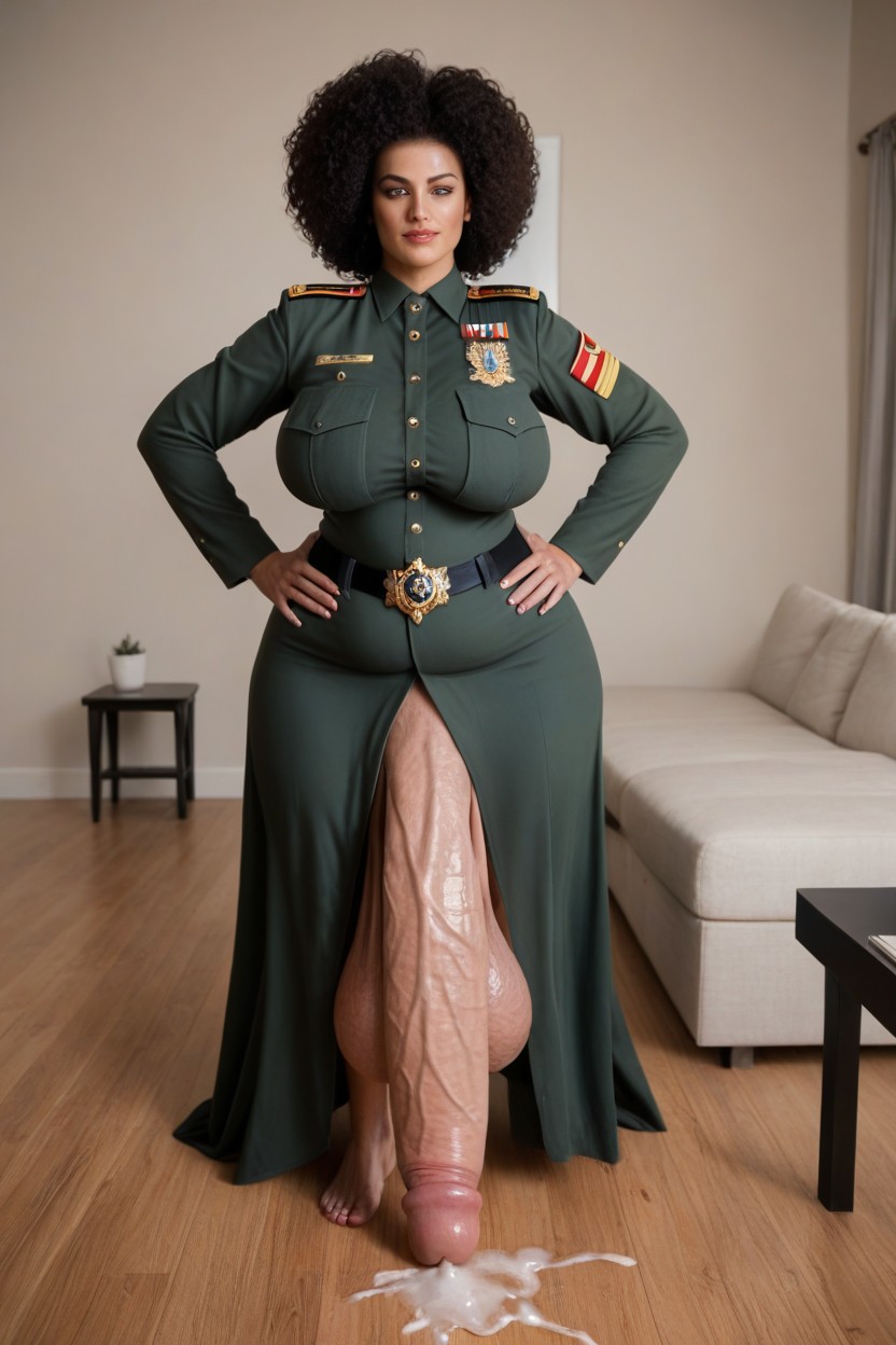 Cock Is Too Big, Model, 1 Person Shemale AI Porn