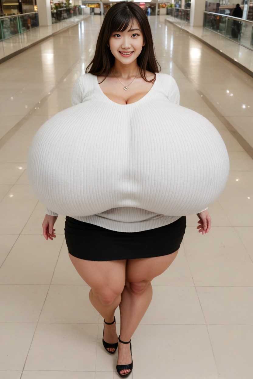 Giant Insane Massive Gigantic Breasts, Disproportionately Huge Breasts, Pull-over Porno IA Gay