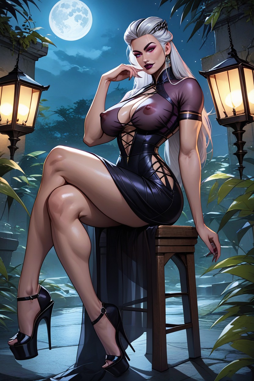 Wasp Waist, Random Arm Pose, Waist Hentai AI Porn