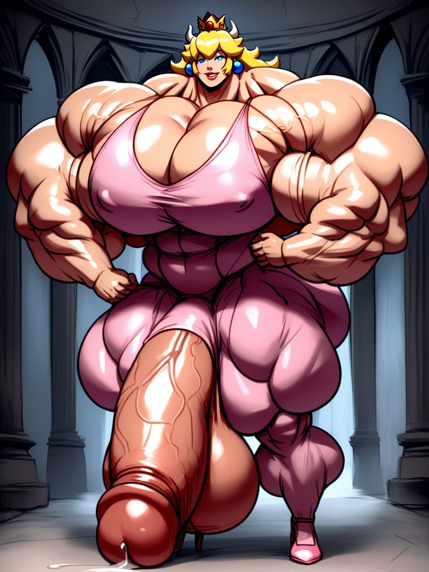 Heels, Hyper Gigantic Massive Muscles, Hyper Gigantic Massive Muscles Hentai AI Porn
