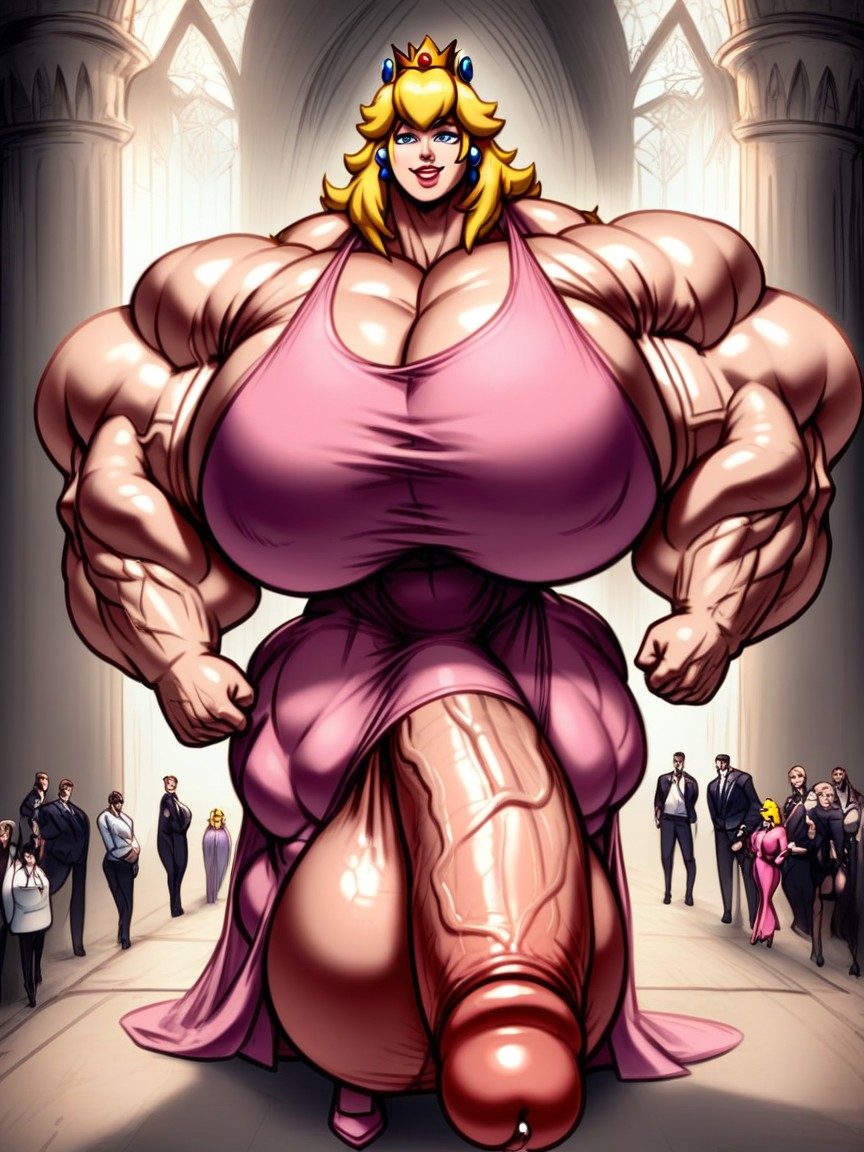 Hyper Gigantic Massive Testicles, Hyper Gigantic Massive Penis, Penis Bigger Than Body Hentai AI Porn