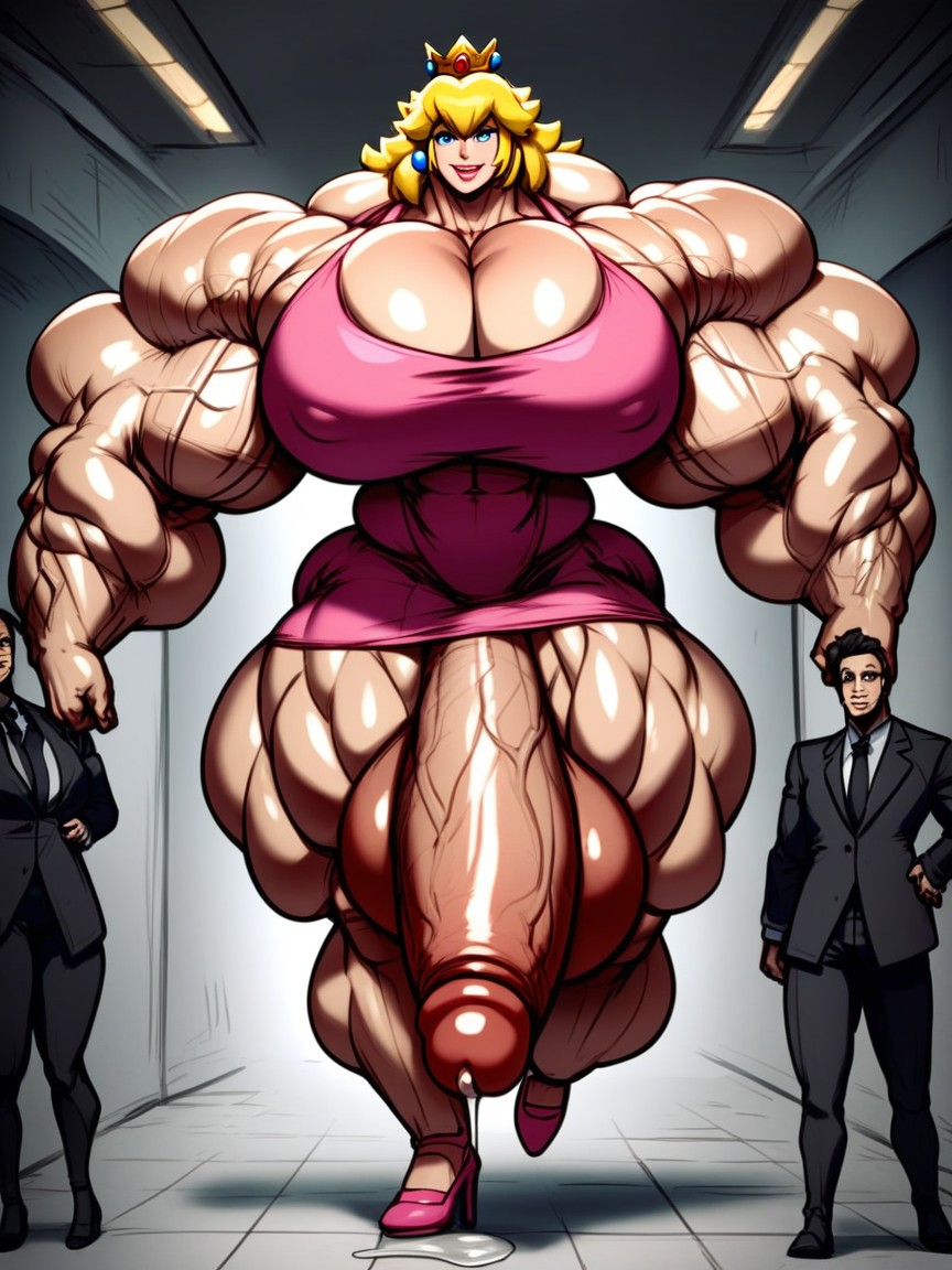 Penis Bigger Than Body, Hyper Gigantic Massive Muscles, Hyper Gigantic Massive Penis Hentai AI Porn