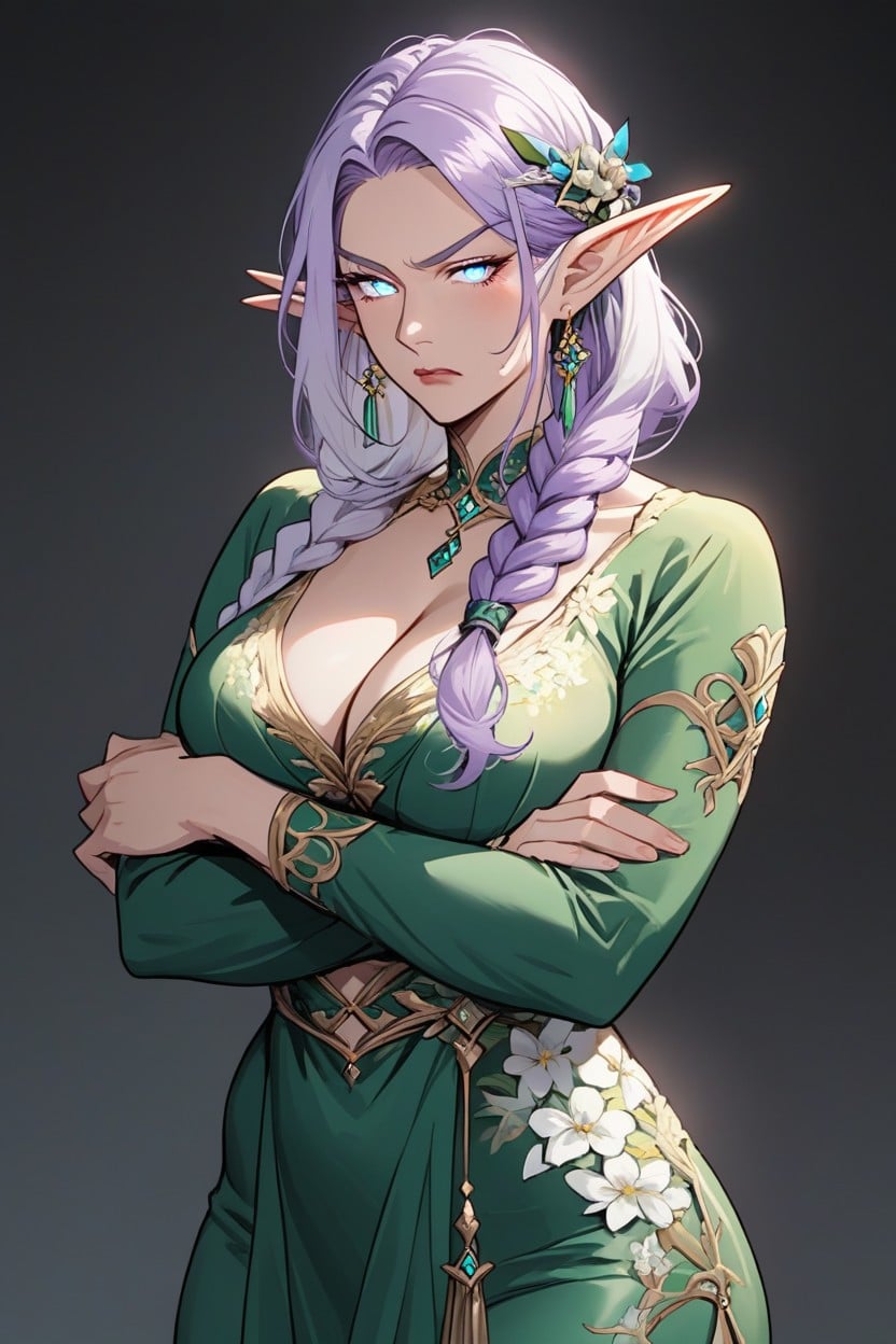 Anatomically Accurate, Waist Elf, 1 Person Hentai AI Porn