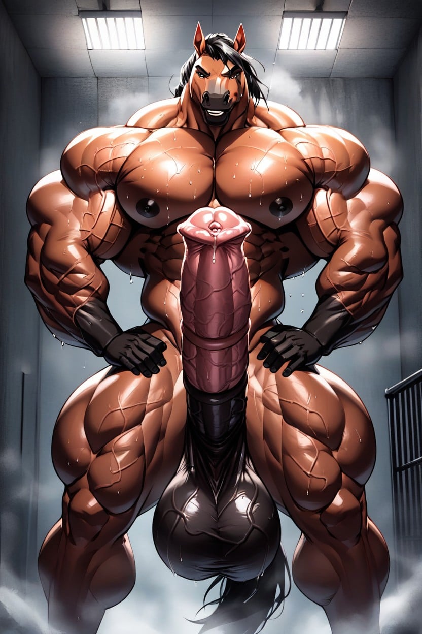 Massive Giant Penis, Blackbody, Cock AI獸人黃片