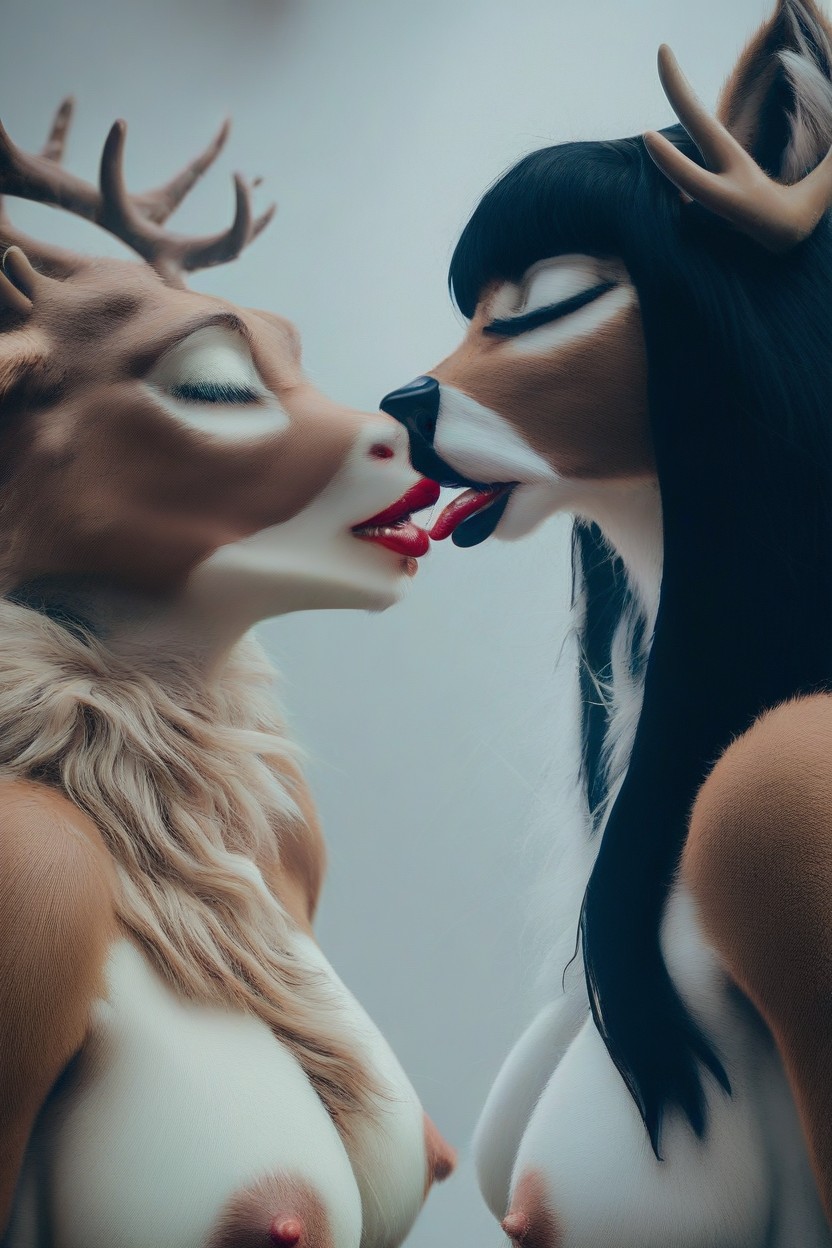 Neck, Anthro Deer, Big Porno IA Furry