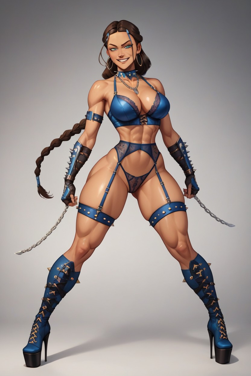 Latex Suit, Slut Lingerie, Physical Domination AI Porn