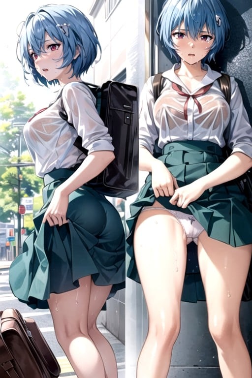 Nsfw, Detailed Face, Water Eye Hentai AI Porn