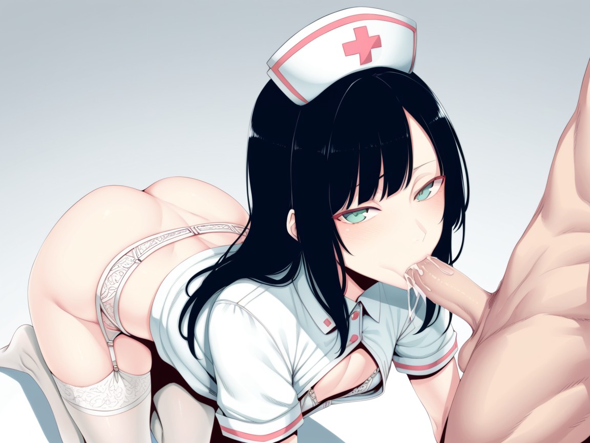 Tomgirl, Penis On Background, Garter Belt AI Gay Porn