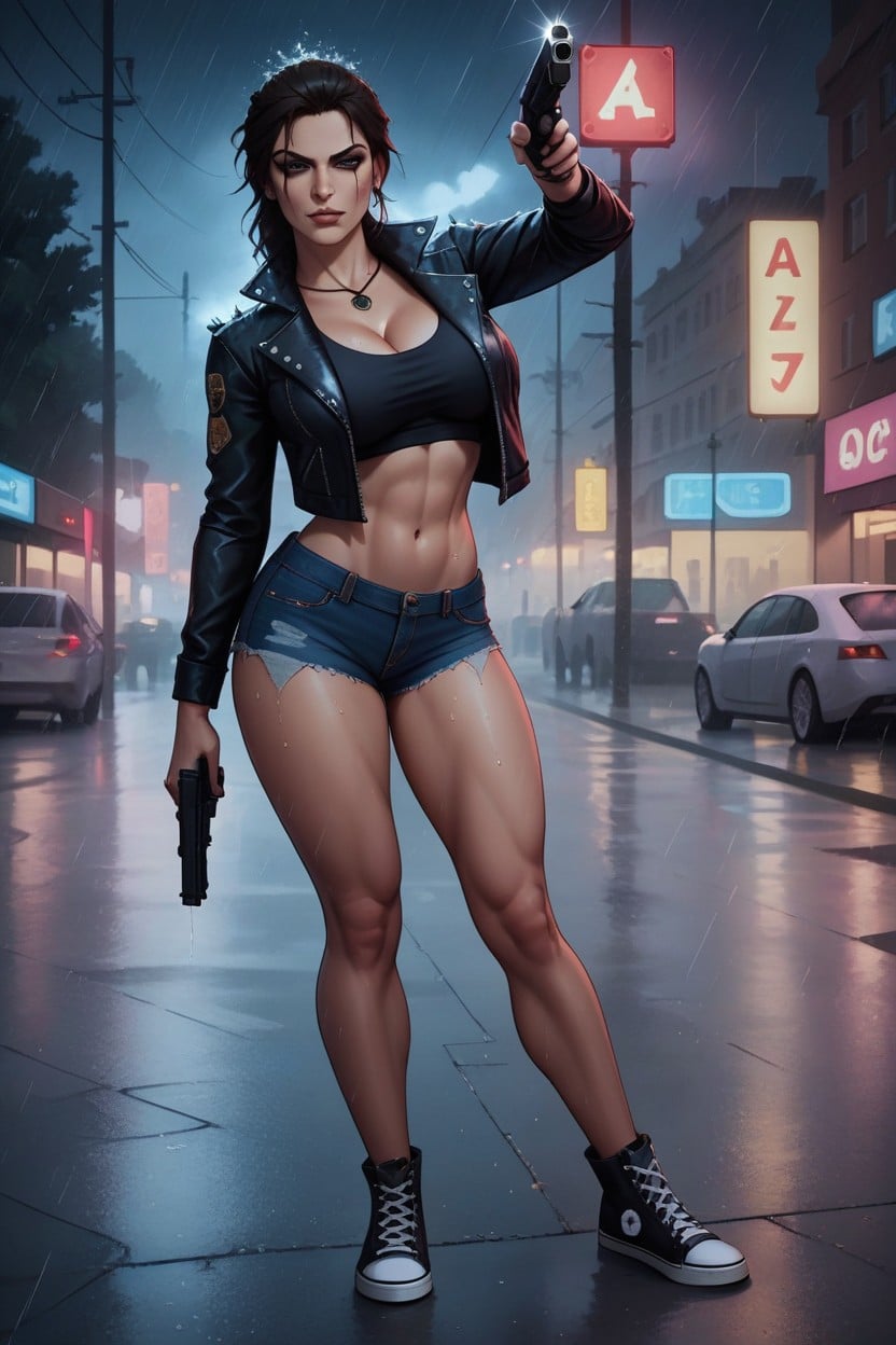 Pose, Fit Body, Model AI Porn