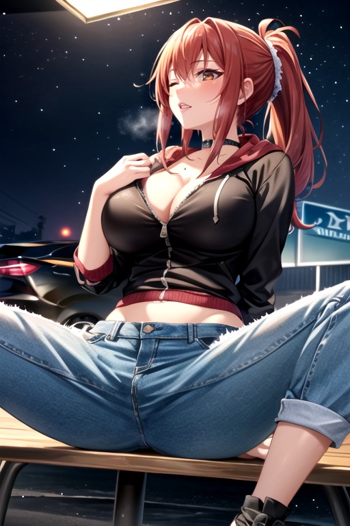 Abs, Girls Kissing, Athletic Body AI Porn