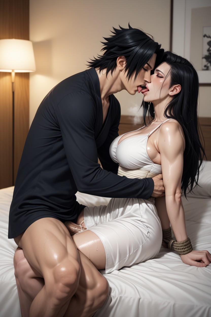 Physique, 2 People, Woman Hentai AI Porn