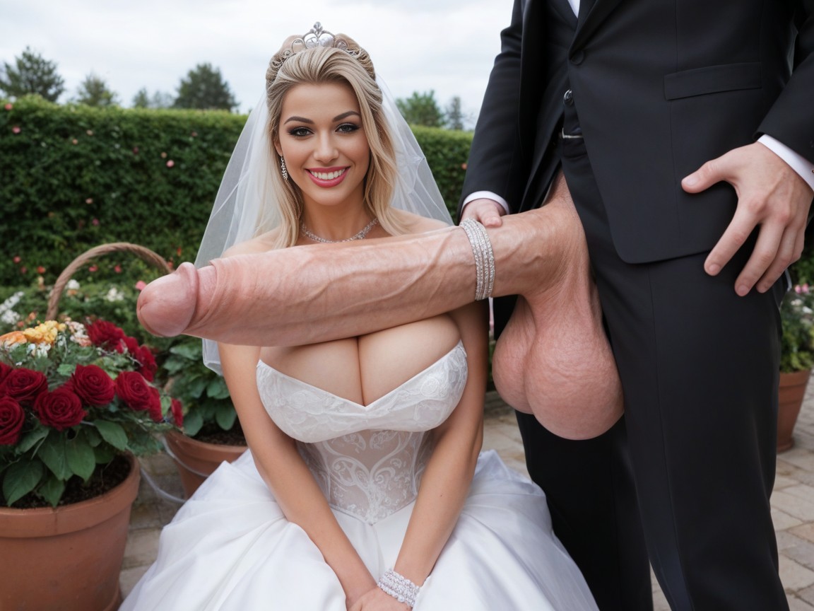 Hypercock, Garden, Blonde AI Porn