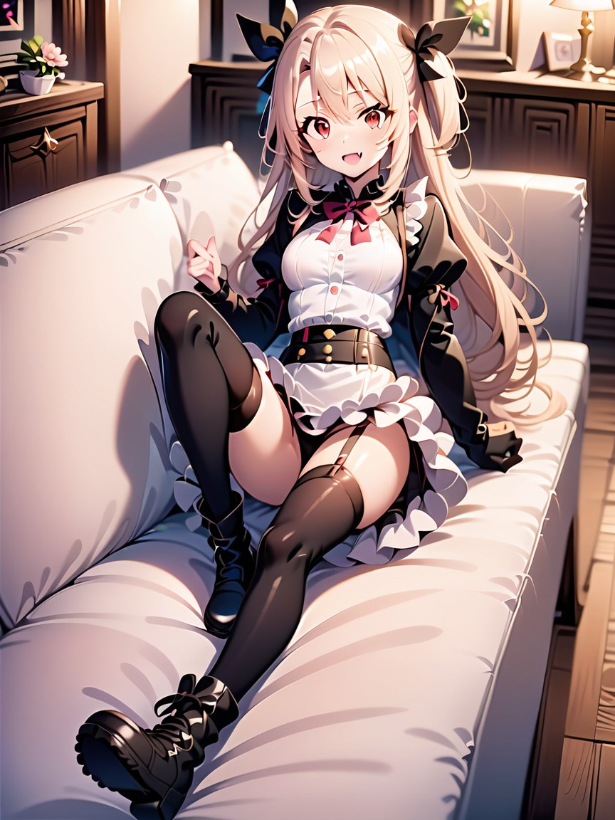 Vampire Wing, Red Eyes, Night Hentai AI Porn