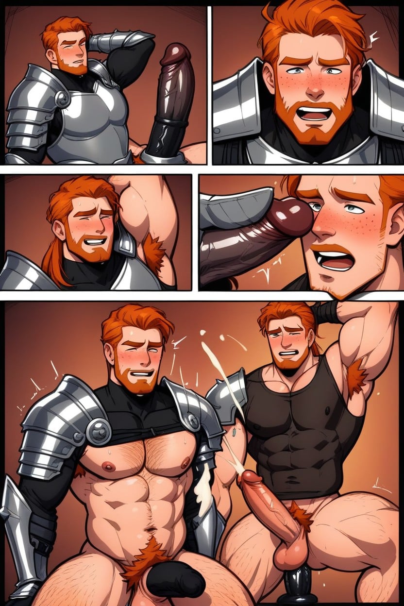 Cock Sheath, Jizz, Beard Porno IA Gay