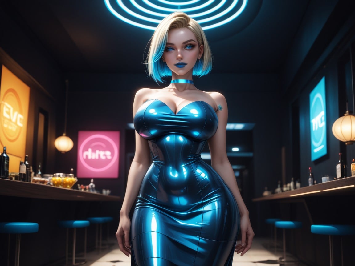 Focus On Woman, Rounded Ass, Matching Eyes Hentai AI Porn