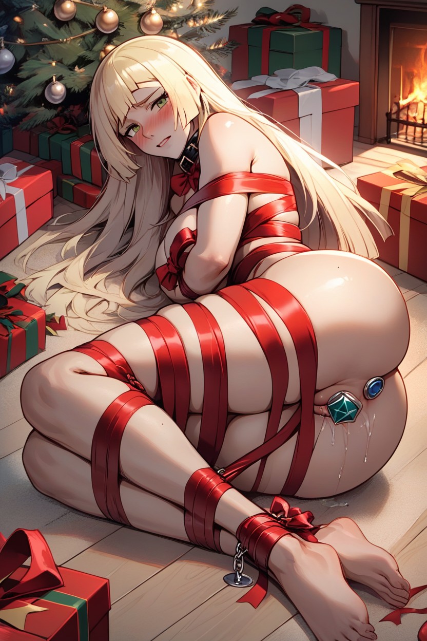 Lillie, Beautiful Face, Solo Hentai AI Porn