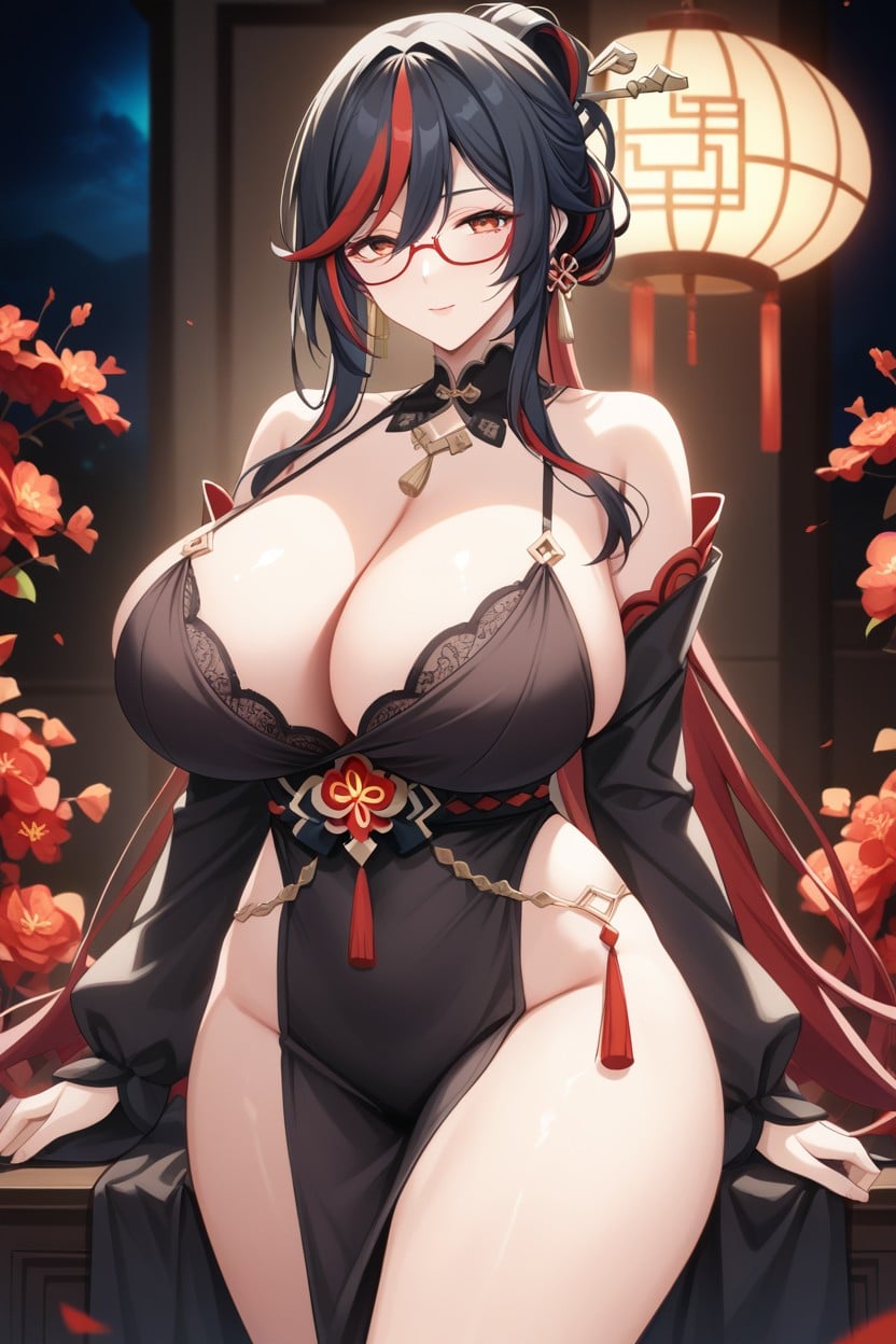 Massive Ass, Red Eyes, Yaopei Hentai AI Porn