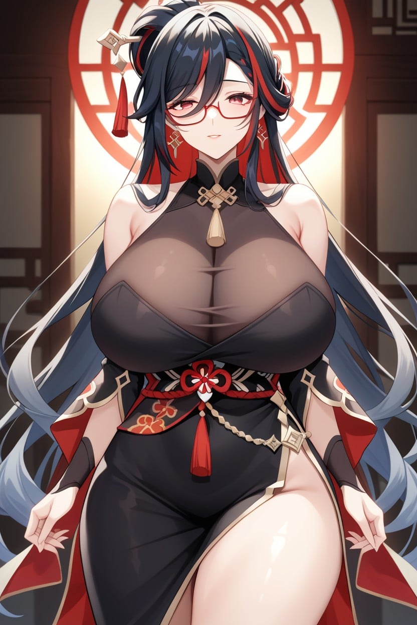 Dynamic Lighting, Chinese Hairpin, Vivid Hentai AI Porn