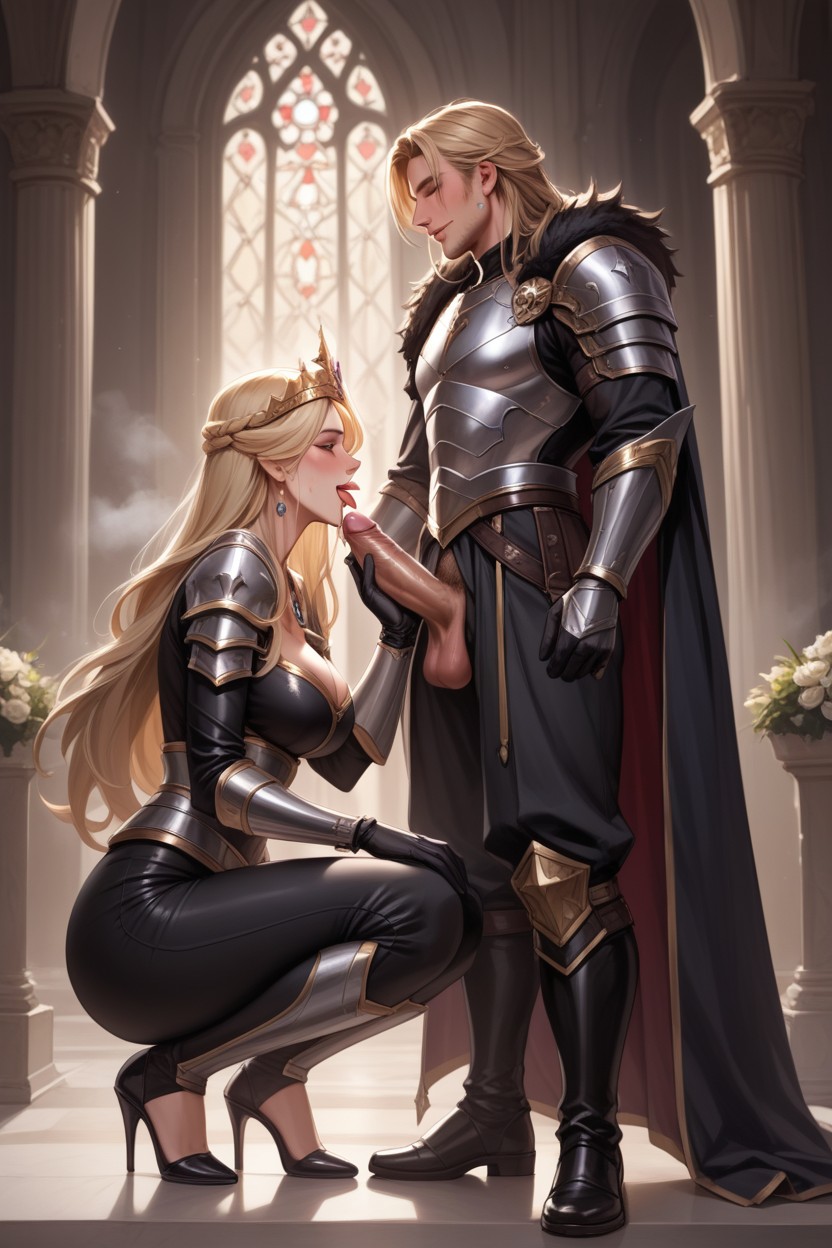 Blow Job, 2 People, Palace Hentai AI Porn