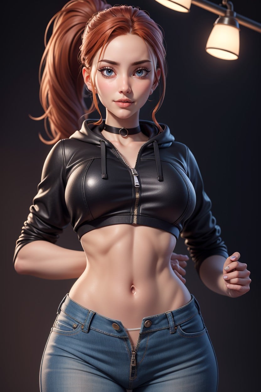 A British, Athletic Body, Sweaty Hentai AI Porn