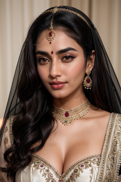 Nacked, Bushy Thick Eyebrows, Dark Eye Circles AI Porn