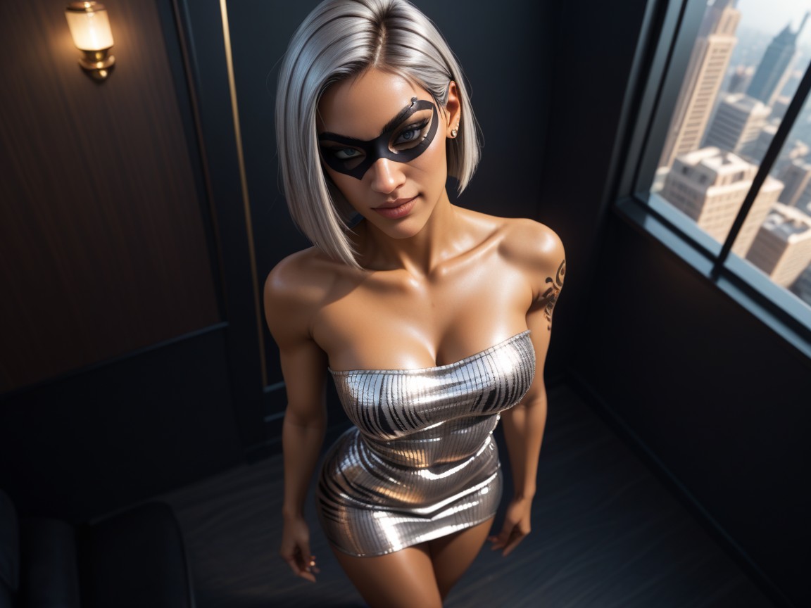 Ultra Detailed, Bobcut, 1 Person Hentai AI Porn