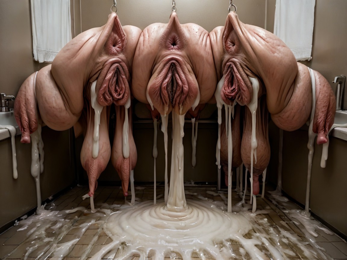Harem, Hyper Anus, Multiple Pussies AI Porn