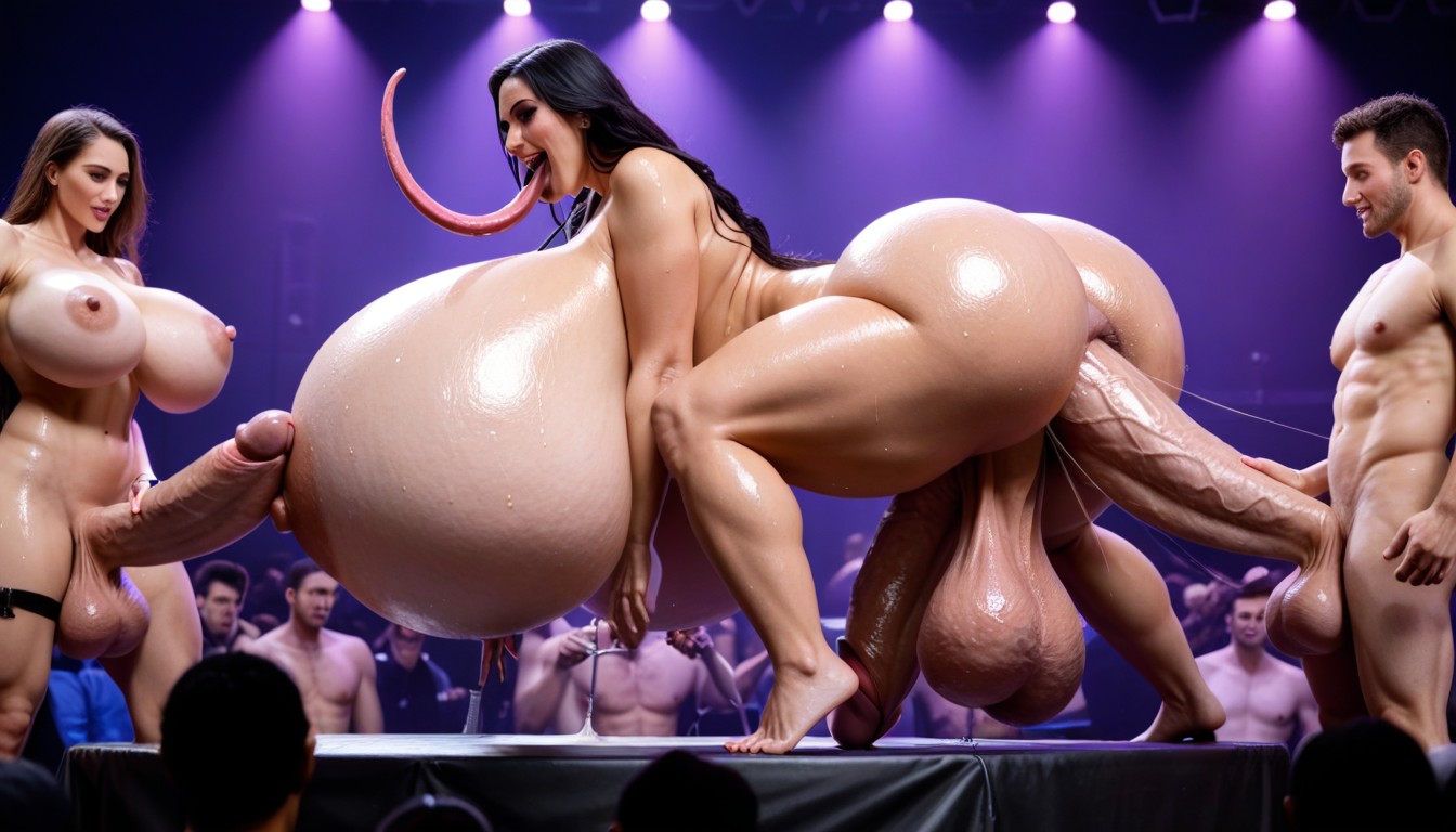 Culo Pequeño, Hyper Swollen Balls, Gigantic Boobs Porno shemale IA