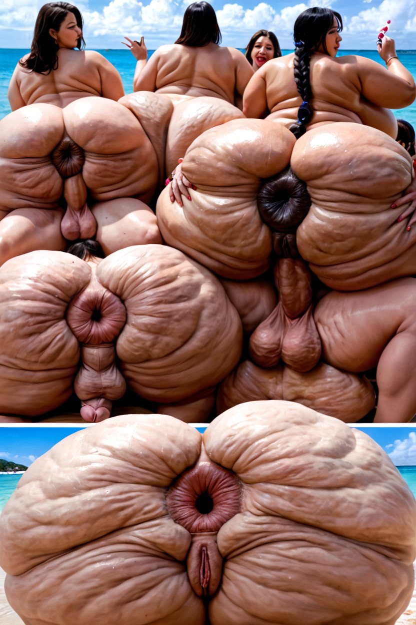 Anus, Futanari, Shemales Licks Ass Shemale AI Porn
