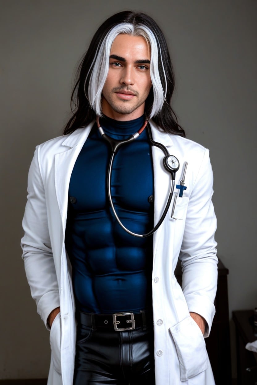 Short Length, Stethoscope, Rogue From X Men AI Gay Porn