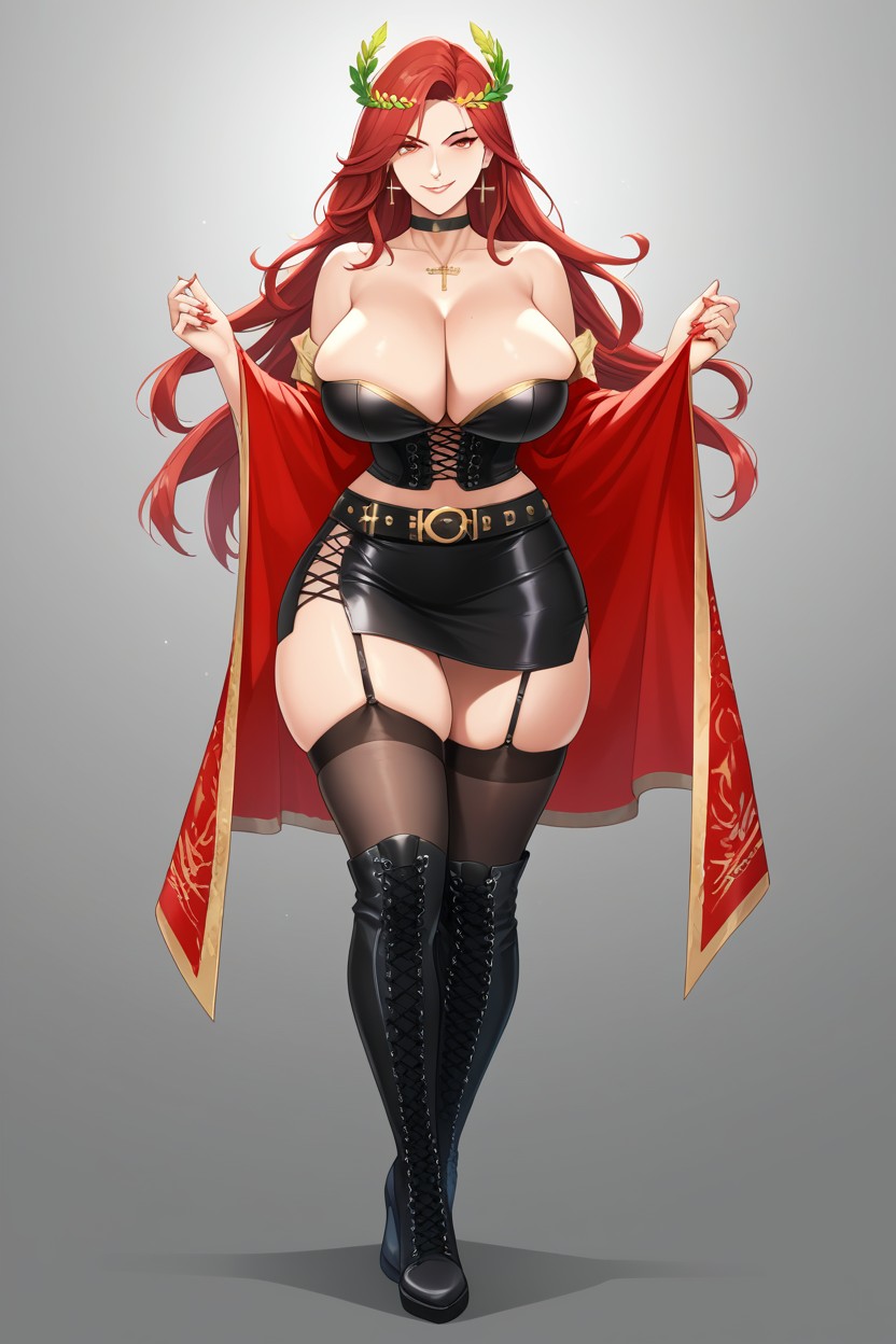 Bare Shoulders, Full Body, Wwe Hentai AI Porn