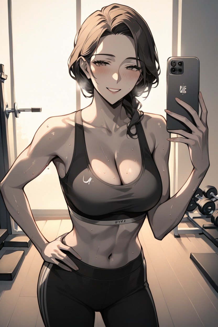 Sports Bra, Milf, Indian AI Gay Porn