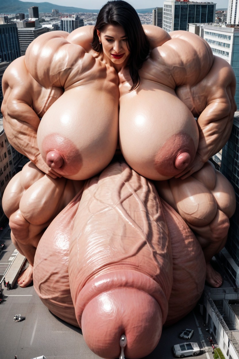 Hyper Gigantic Massive Muscles, Macro, Macro ニューハーフAIポルノ