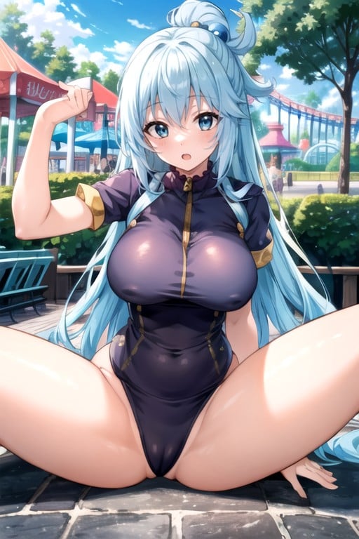 Thick Lines, Massive Ass, Amusement Park Hentai AI Porn