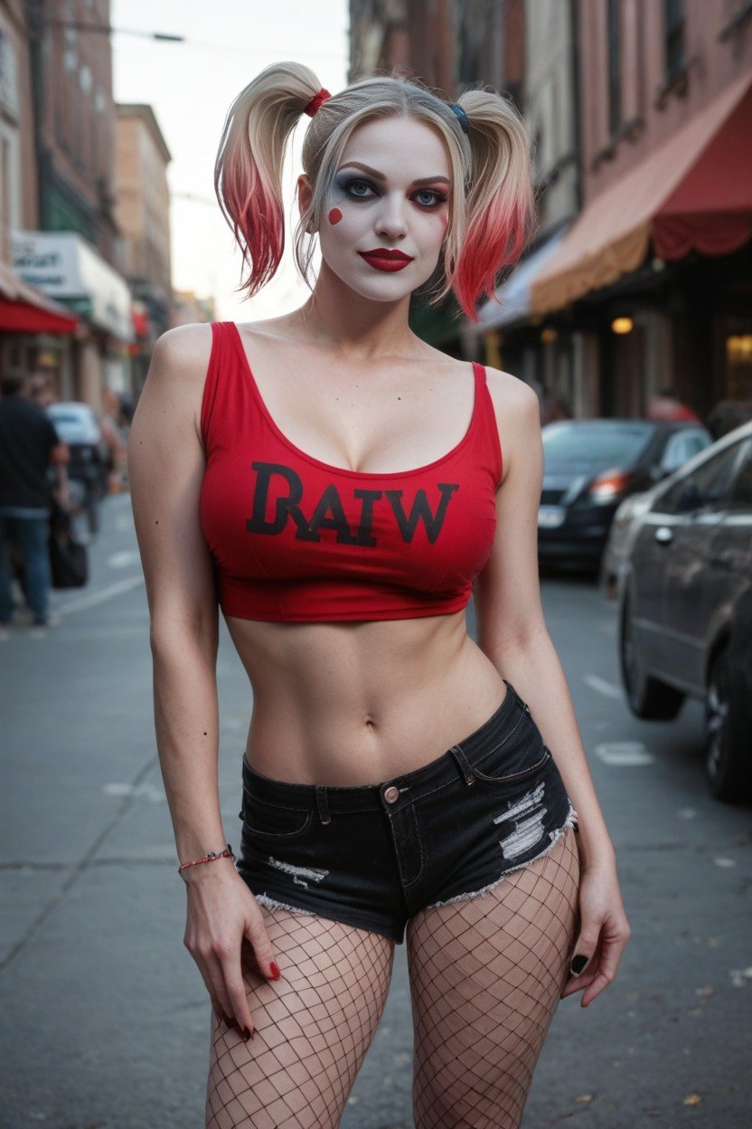 Without Shorts, Harleyquinn, Fishnetsites.postSEOTitles