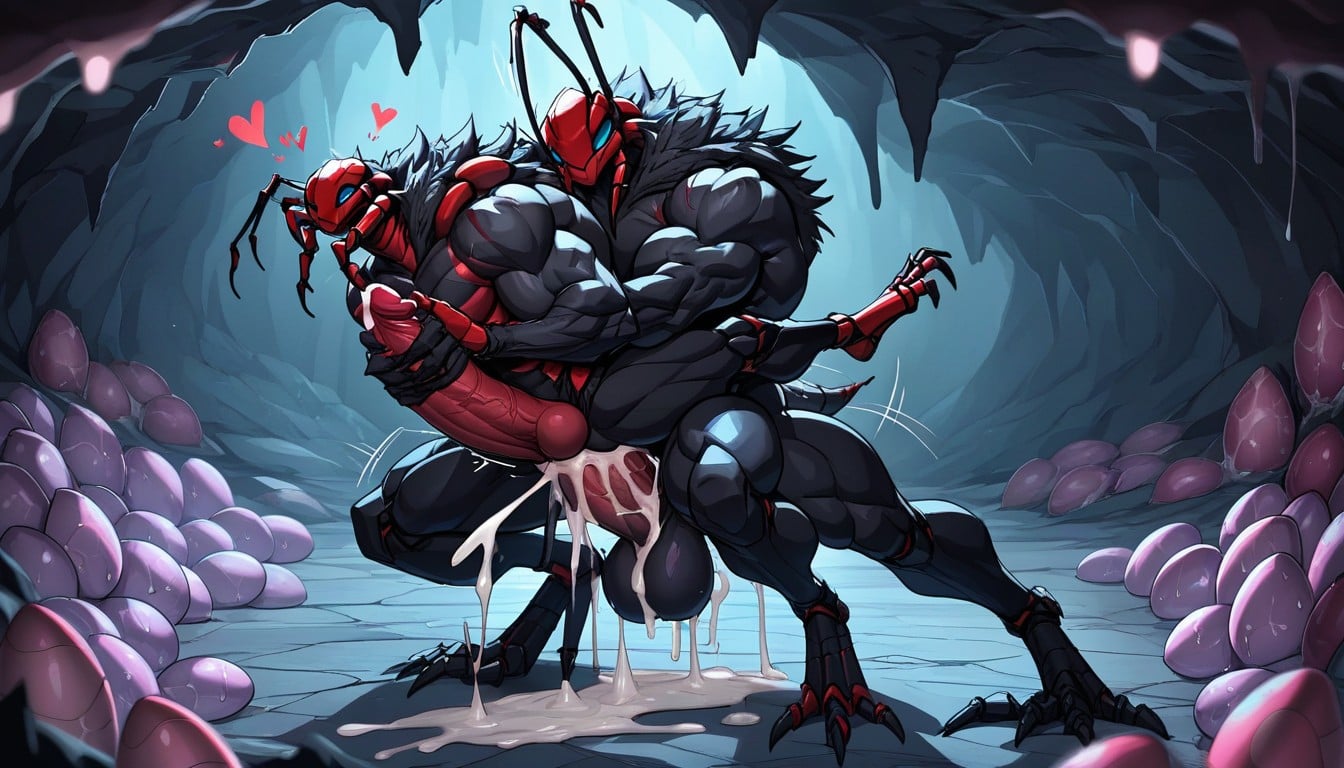 Ovipositor, Oviposition, Squirt Furry AI Porn