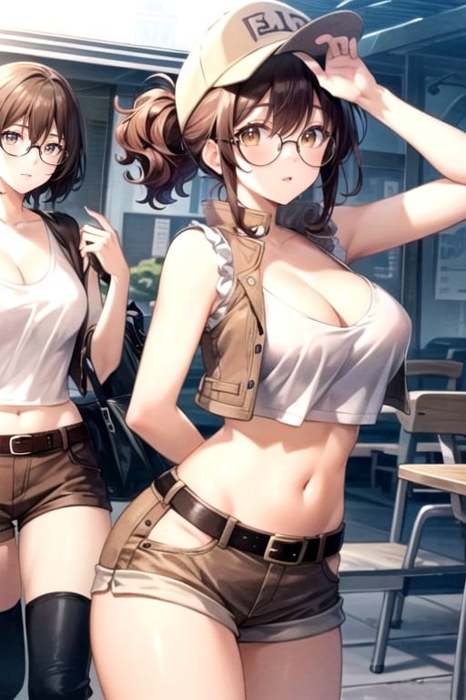 Fiolina (metal Slug), Encaracolado, Kilt Hentai IA pornografia