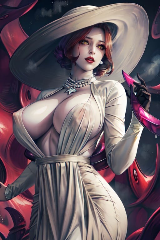 Lady Dimitrescu (resident Evil), Tentacules, SurréalismePorno IA Hentai