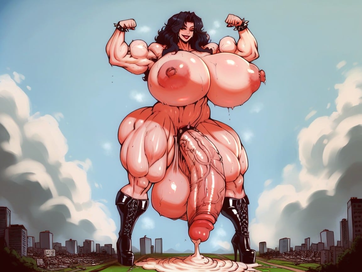 Massive Fat Tits, Hyperrealistic Details, Destruction Hentai AI Porn
