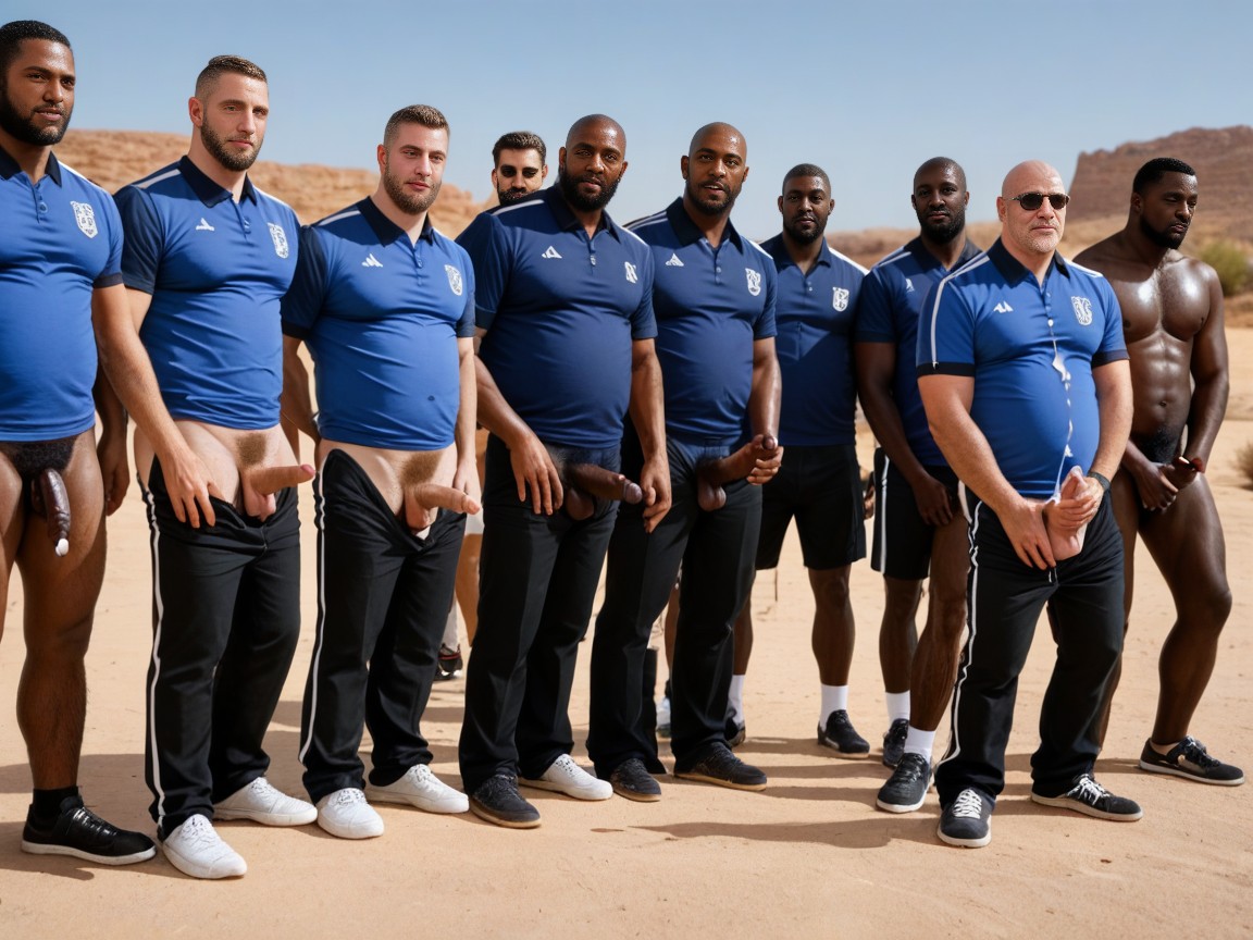 Small, Thugs, Desert AI Gay Porn