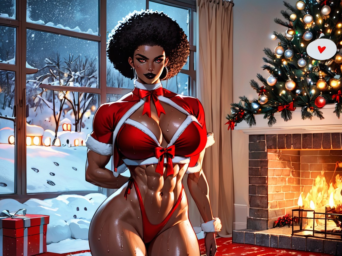 Christmas, Hips, Musclé Porno IA Latina