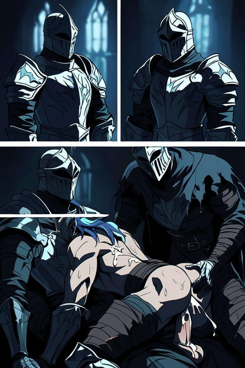 To Suck Cocks, Too Many Undead, Before And After AI Gay Porn