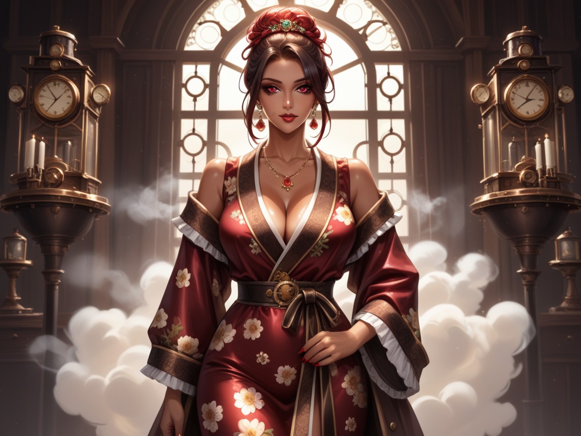 Skinny, Volumetric, Chest Wider Than Hips Hentai AI Porn