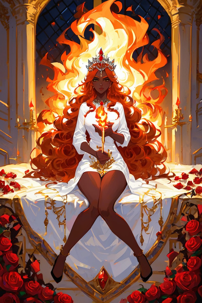Mediterranean, Laying, Hellfire AI Porn