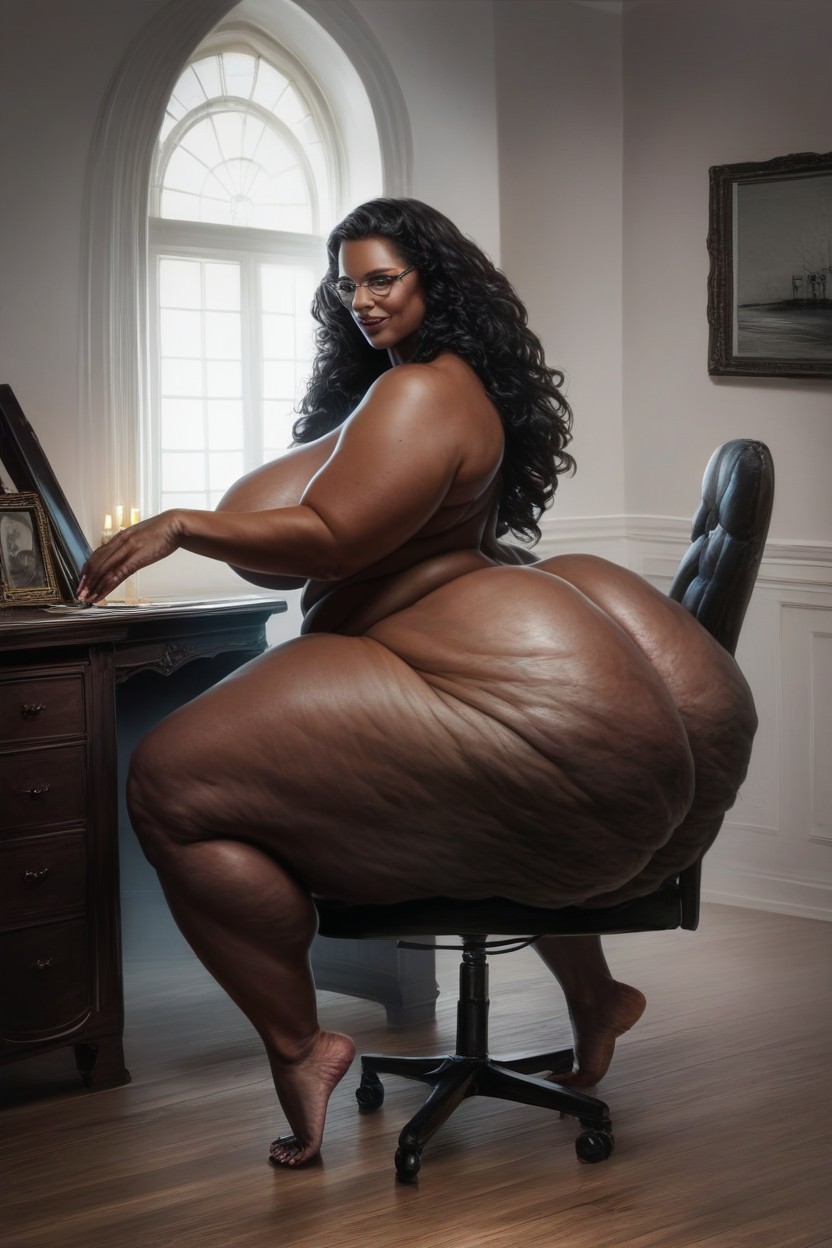 Large Breast, Thick Ass, Extremely Large Ass AI Porn