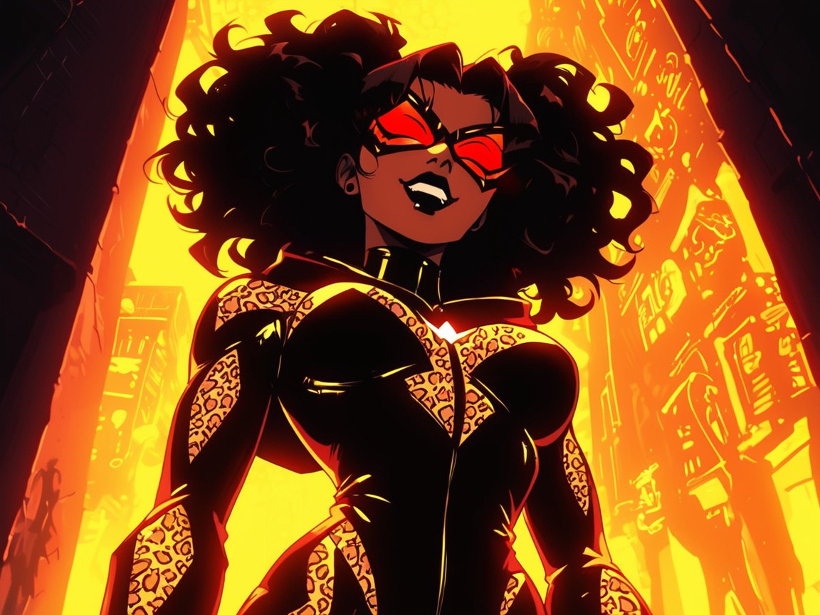 Claw Nails, Leopard Tail, Breasts Apart AI Porn
