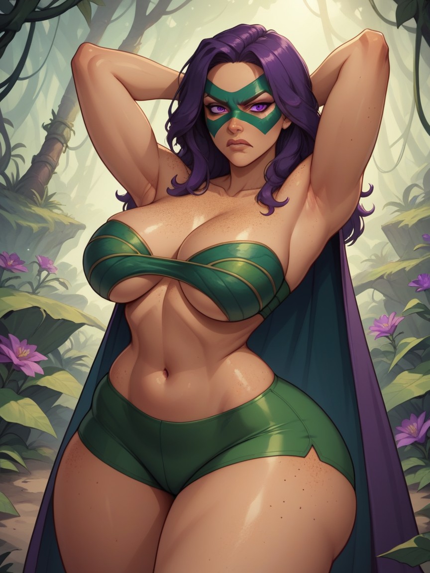 Freckles On Ass, Roots Bursting Through The Ground, Freckles On Breasts AI Porn