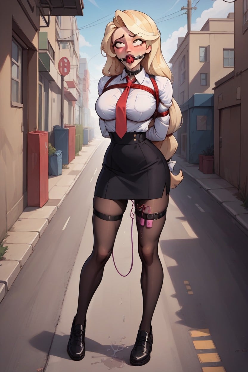 Arms Behind Back, Shoes, Bound AI Porn