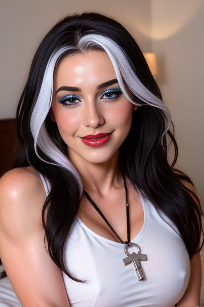 Bimbo, Close Up, Extremely AI Gay Porn